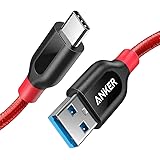 Anker PowerLine+ 90cm USB C Kabel auf USB 3.0 A, sehr Beständig für USB Typ-C Geräte Inklusive Galaxy S8, S8+,S9,S10, MacBook