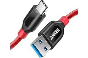 Anker PowerLine+ AK-A8168091 90 cm Kabel USB C na USB 3.0, 90 cm Czerwony