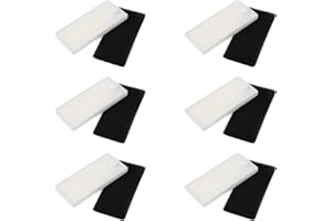 MIRTUX Kit de 6 Filtros para Conga Excellence 990 - Recambios para Conga de Calidad - Accesorios para Conga de Alta Eficiencia - Repuestos de Filtros para Conga