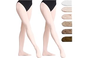 DANCEYOU Girls Women's Classic Convertible Dance Tights for Ballet Yoga Gymnastics 70 Den