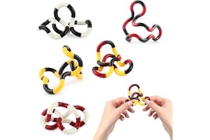 ZARADU Jouet Tangle | Main Tangles Fidget Toy,Jouet de Décompression Torsadé,Fidget Twister Toys,Autisme Main Tangles Main Jouet,Gadgets pour se détendre Pendant Les Loisirs
