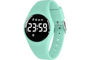 BEN NEVIS Digital Kinderuhr Jungen-Sports Outdoor Wasserdicht Armbanduhr mit LED-Licht,Wecker,Stoppuhr,Datum,Fitness Tracker Uhr mit Schrittzähler,Distanz-Silikon Armband