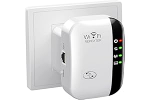 DUYRTKAM 2025 Newest WiFi Booster, WiFi Extender, Covers Up to 5000 Sq.ft and 45 Devices,300Mbps 2.4GHz Internet Booster with Ethernet Port, AP Mode/Wide Compatibility/Easy Setup, WPS Supported