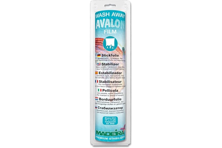 Madeira 20990210 Avalon Film Wash Away Stabilizer