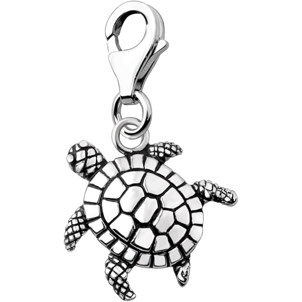 Colgante Charm – Colgante De Cola De Ballena – Plata De Ley