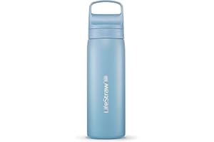 LifeStraw Go Series - Botella de acero inoxidable con filtro de agua