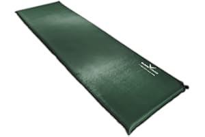 ‎BLACK CREVICE Black Crevice selbstaufblasbare Luftmatratze I Isomatte selbstaufblasend I Outdoor-Isomatte I aufblasbare Matratze I Camping-Matratze I robuste selbstaufblasbare Isomatte I Maße: 200x60cm