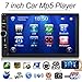 Price comparison product image Demiawaking 2 Din 7 inch Bluetooth Car MP5 Player 1080P Touch Screen Stereo FM Radio(With Camera)