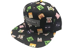 BIOWORLD Minecraft AOP Casquette pour enfant