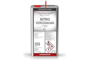 PAINTSYSTEMS REFINISH COLOURS Nitroverdünnung Universalverdünnung Nitro Verdünnung 5L