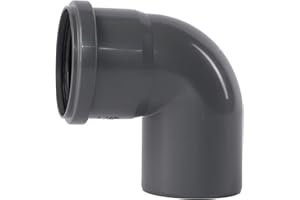 Ostendorf 173140 HTsafe Bogen, Grau, DN 75 87 Grad