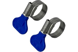 BEST PRICE SQUARE Jubilee Wingspade Hose Clip 20mm - 32mm, 2 clips