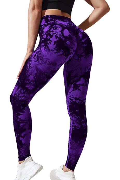 Push Up Leggings A Vita Alta, Da Donna, Sportivi, Opachi