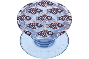 PopSockets: PopGrip - Rozkładany uchwyt i podstawka do telefonów oraz tabletów z wymiennymi krążkami PopTops - School Time