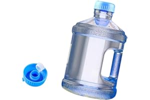 ROCKIBLE Bouteille d'eau en Bouteille avec Poignée, Dispensateur Bouteille de Stockage d'eau Récipient d'eau en Bouteille pour Extérieu, Récipient Réutilisable à Bouteille d'eau, pour Le Camping en Plein Air