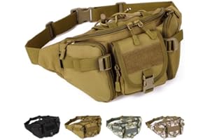 YFNT Táctica Cintura Pack portátil riñonera al Aire Libre Ejército Bolsa de Cintura Militar de frío para Ciclismo Camping Senderismo Caza Pesca