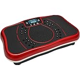 Coverzone Titreşimli Egzersiz ve Masaj Plakası | 1-120 Kademe Ayarlanabilir Hız | 200W G&uuml;&ccedil;l&uuml; Motor | 150kg Taşıma Kapasitesi 