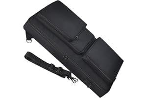 Yaowanguan Consolle per DJ Borsa Custodie per Pioneer DJ DDJ-FLX6/DDJ SX SX2 SX3,Custodia da Viaggio Portatile di Ricambio con Tracolla e Trasporto,Borse per Cuffie,Tablet,Cavo,Caricabatterie (Nero)
