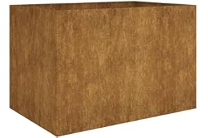 Willood Hochbeet 120x80x80 cm Cortenstahl, Hochbeete aus Stahl für den Anbau von Pflanzen, Gemüse und Kräutern