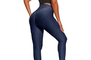 Merlvida Cintura Alta Leggins Mujer Push Up Anti-Cellulite Mallas de Deporte de Mujer - Elásticos Leggins Deportivos Mujer Levante Los Pantalones de Yoga/Ropa Deportiva Mujer para Yoga Fitness Running