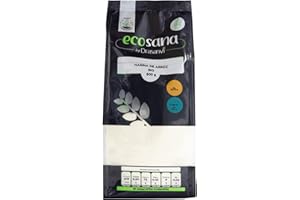 Drasanvi ECOSANA HARINA DE ARROZ INTEGRAL CERTIFICADO BIO by ECOSANA - Fuente de fibra - VEGANO - SIN GLUTEN - 500g