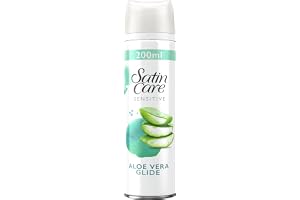 Satin Care Sensitive Skin Rakgel för kvinnor, 200ml