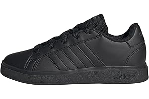 adidas Grand Court Lifestyle Tennis Lace-up Shoes, Scarpe Unisex-Bambini e Ragazzi