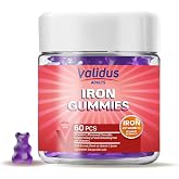 Validus Iron Vitamin C Rosehip Extract 60 Gummies