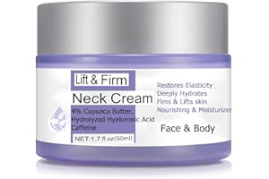 GENERISCH Crème raffermissante Cou avec des CollagèNe et du Rétinol, Anti-Rides Cou pour Femmes, Crème Cou Anti Age, Neck Firming Cream, crème double menton, Lifting, Raffermissement Et Hydratation