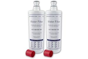 Finerfilters FF-40 Water Filter Cartridge Compatible with InSinkErator F-701R and F-201R Hard Water Filter to fit Neo Tank Systems with A1 or A3 Head (2 Pack)