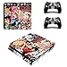 Produktbild Playstation 4 Slim + 2 Controller Aufkleber Schutzfolien Set - One Piece (7) /PS4 S