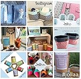 Utensilo Stoffkörbchen Aufbewahrungsbox Korb aus Baumwolle 2er Set Stern rosa blau grau mint NEU ❤ SmukkeDesign - 5