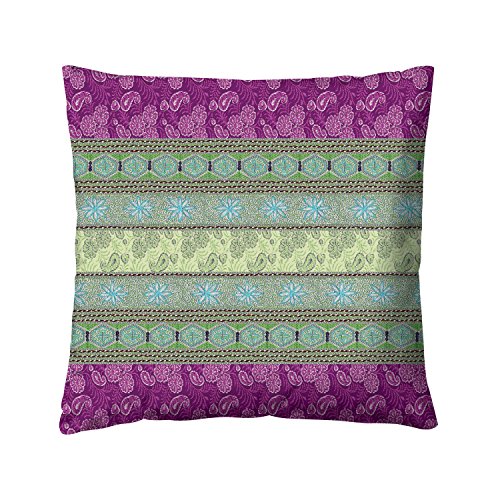 Bassetti 9235869 Leonardo V8 Kissenhülle Satin, mehrfarbig, 40 x 40 x 0,5 cm - 3