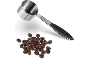 Sibba Tazza di Misurazione in Acciaio Inossidabile Cucchiai da Caffè In Metallo Strumenti di Misurazione Bilance Portatili Paletta Manico Lungo Cucchiaio da Cucina Bilancia da Cucina Manico