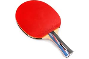 Tennis de Table Raquette Bat Allround Professionnel Amateur intermédiaire et avancé Formation Ping Pong Racket Paddle Poignée Confortable