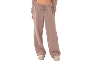 Rapbin Joggers för kvinnor UK breda ben fleece fodrade träningsoverall