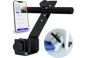 Vikingstrength Sit Up Assistant Device, Adjustable Strong Steel with Padded Ankle Bar, Home Work Travel Fitness sit up bar floor, Nordic Hamstring Curl Workout Equipment for Men & Women, Fits Any Door