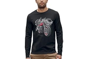 PIXEL EVOLUTION Camiseta de manga larga parodia Che Guevara para hombre