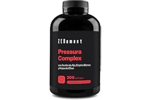 Pressura Complex - 300 Cápsulas Blandas, con Aceite Macerado de Hoja de Olivo, Espino Blanco y Ajo Fresco - 10 Meses de Suministro - Zenement