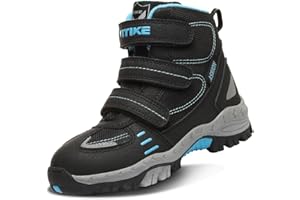 VITIKE Kinder Winterstiefel Jungen Mädchen Winterschuhe Warmfutter Schneestiefel Trekkingstiefel
