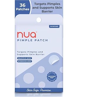 Nua Pimple Patch | 36 Hydrocolloid and Salicylic Acid P...