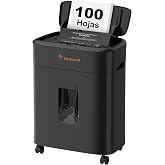 Bonsaii P-4 Micro-Cut Auto-Feed Paper Shredder 100 Sheets | Anti-Jam 30 Min Continuous 16L Reservoir Quiet Home Office C231-D