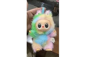 KING BAJ Rainbow Colours Plush Soft toy, Single Pack, Surprise Random Pick, Great for Collectors, Suitable for Display or Play