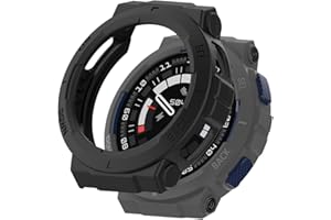 Tyogeephy Etui kompatybilne z Amazfit Active Edge (A2212), etui ochronne, odporne na zarysowania, silikonowe etui na całą obudowę, z tworzywa TPU, pełna ochrona