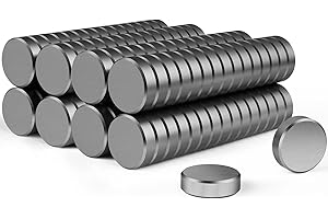 ‎GOFFII Magnete 120 Stück, Magnet aus Keramik 18 x 5mm, Stark Ferrit Magnete für Magnettafel, Kühlschrank, Pinnwand, Schule, Familie und Büro (Nicht für Glas Magnetplatten)
