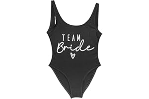 LXURY Bikini Triangolo Donna Team Bride One-Piece Costume da Bagno Squad Donne Costume da Bagno del Partito Bachelorette Costume da Bagno Estivo Beachwear Costume da Bagno