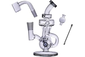 Goody Glass Drummer Boy Mini Dab Rig 4Piece Kit Bong - Gris