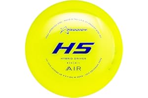 Prodigy Disc H5 AIR | Understable Hybrid Driver | Lightweight Driver for All Skill Levels | Easy Distance with a Straight to Understable Flight | Lightweight Plastic | 160-164g | Colors May Vary
