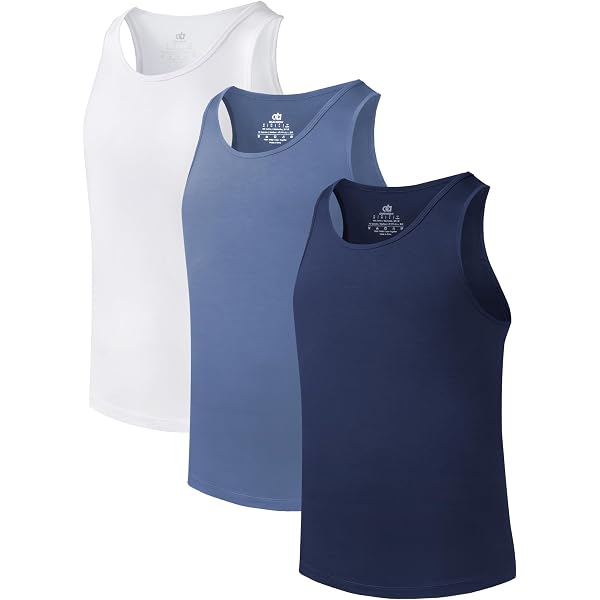 Basic Treasure 2er Pack Unterhemd Herren, Tank Top Mnner, Extra weich  Bambus Baumwolle, Unterhemden Herren Schwarz oder Wei (Schwarz, M) :  Amazon.de: Fashion