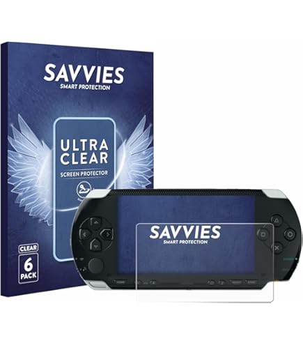 Savvies Protector Pantalla Para Sony FDR-AX53 (6 Unidades) Película Ultra Transparente